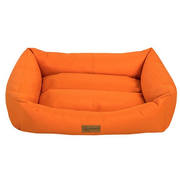Dubex Gelato Dikdörtgen Köpek ve Kedi Yatağı Turuncu Large 60x78x22 Cm