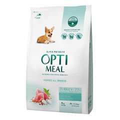 Optimeal Tüm Irklar için Hindi Etli Yavru Köpek Maması 4 Kg
