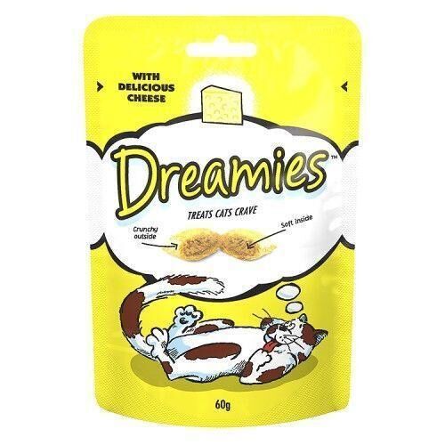 Dreamies İçi Dolgulu Peynirli Kıtır Kedi Ödülü 60 gr