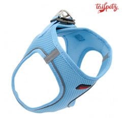 Tailpetz Air Mesh Köpek Göğüs Tasması (XS) Mavi