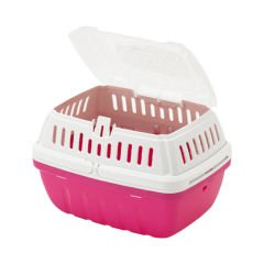 Moderna Hipster Hamster Taşıma Çantası Small Pembe 23x17x16 Cm