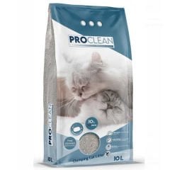 Proclean Marsilya Sabun Kokulu Kalın Taneli Bentonit Topaklanan Kedi Kumu 10 Lt