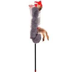 Natura Ptc-039 Peluş Yılan Kedi Olta Oyuncağı 45 Cm