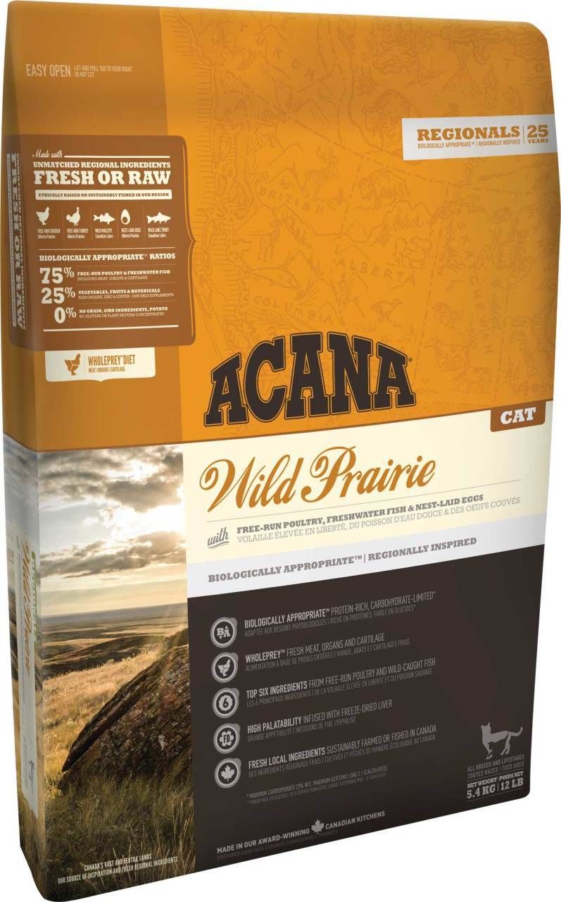 Acana Wild Prairie Tahılsız Tavuklu Ve Balıklı Kedi Maması 1,8 Kg
