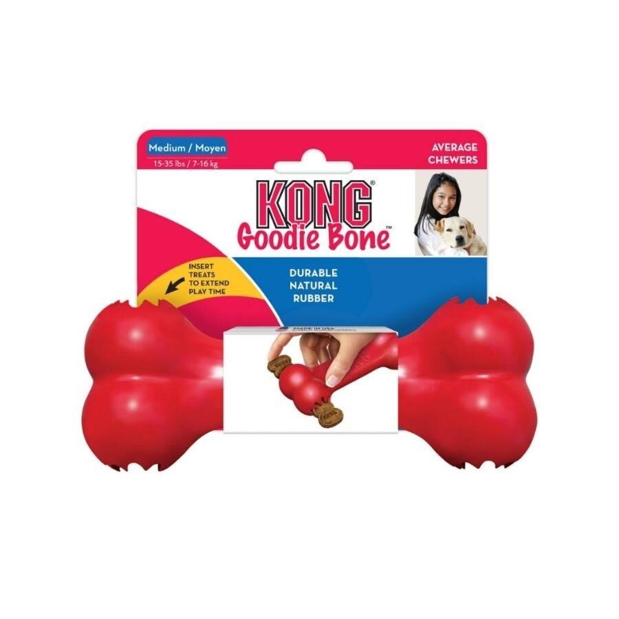 Kong Goodie Bone Kemik Şeklinde Çok Amaçlı Köpek Oyuncağı M