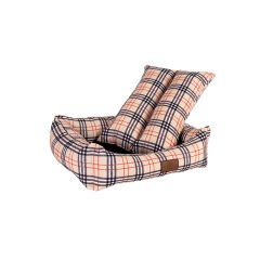 Peggy Largeady Krem Ekose Köpek Yatağı Small 50x38x25 Cm
