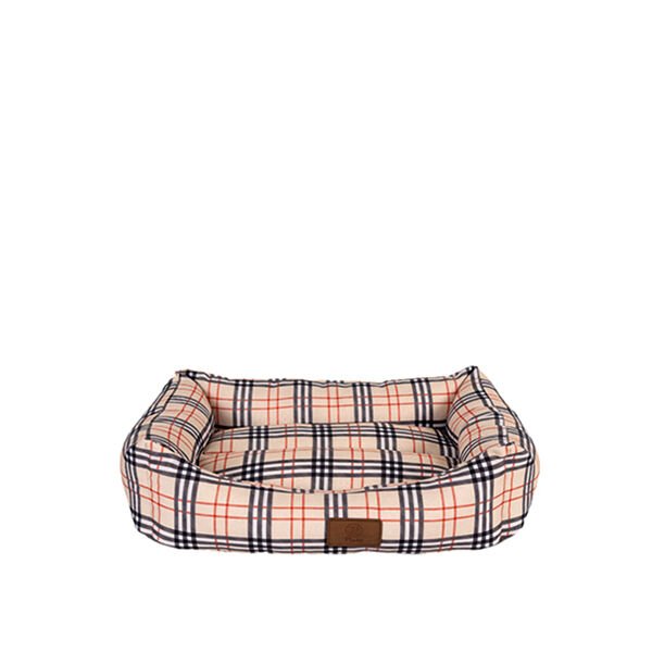 Peggy Largeady Krem Ekose Köpek Yatağı Small 50x38x25 Cm