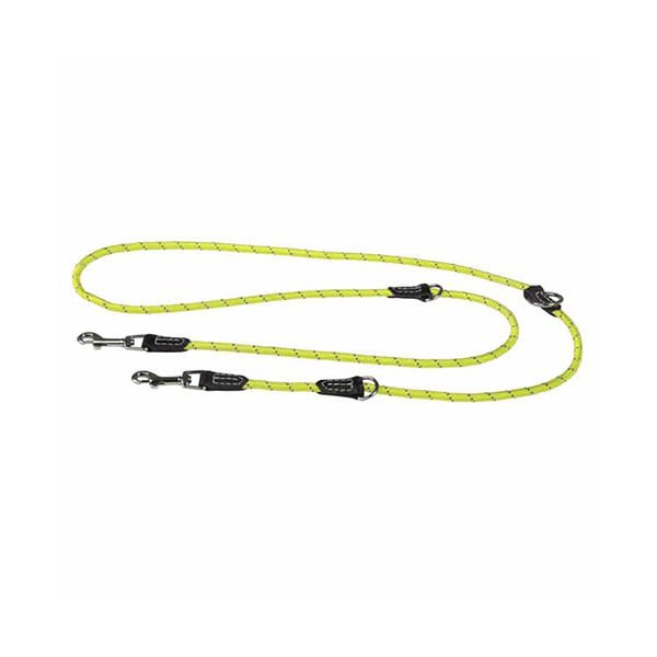 Rogz Rope JachtLijn Durma Çekme Kontrollü Köpek Gezdirme Kayışı Sarı Large 1.2x180 Cm