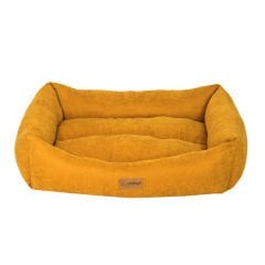 Dubex Cookie Dikdörtgen Köpek ve Kedi Yatağı Sarı Xlarge 70x95x22 Cm