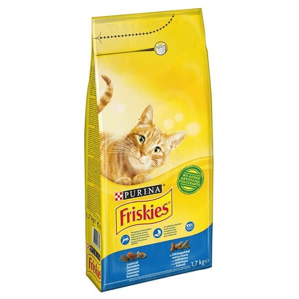 Friskies Adult Somon ve Sebzeli Yetişkin Kedi Maması 1.7 Kg