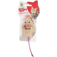 Natura Ptc-050 Doğal Sünger Fare Kedi Oyuncağı 15 Cm