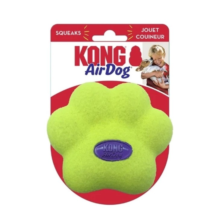 Kong AirDog Pati Şeklinde Sesli Köpek Oyuncağı M