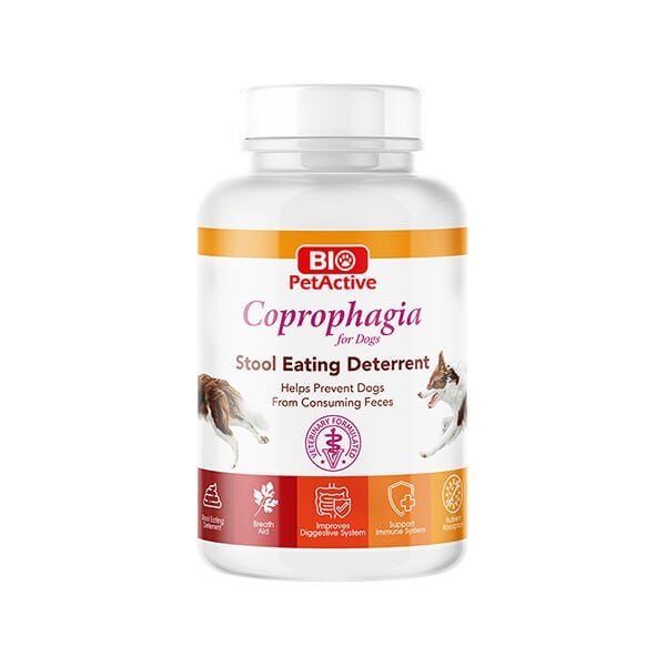 Bio Pet Active Coprophagia Stool Köpekler İçin Dışkı Yeme Önleyici Tablet 90 Gr 60 Adet