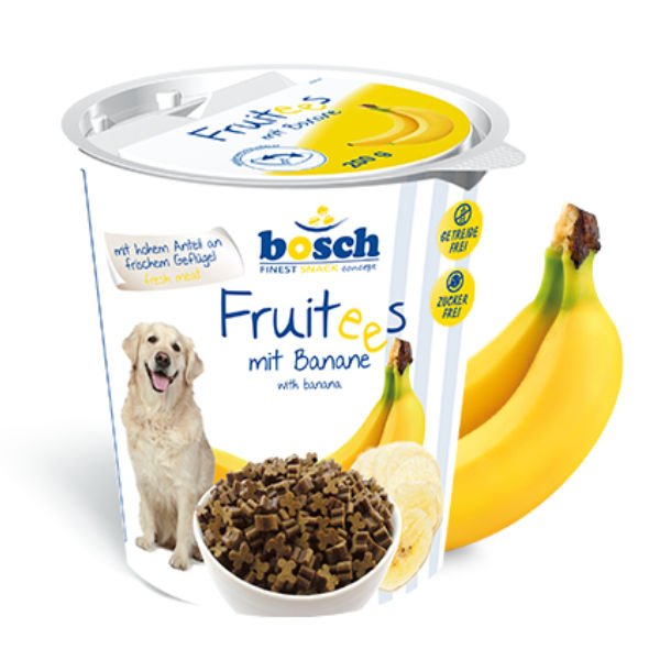 Bosch Fruitees Kümes Hayvanlı ve Muzlu Köpek Ödül Maması 200 Gr