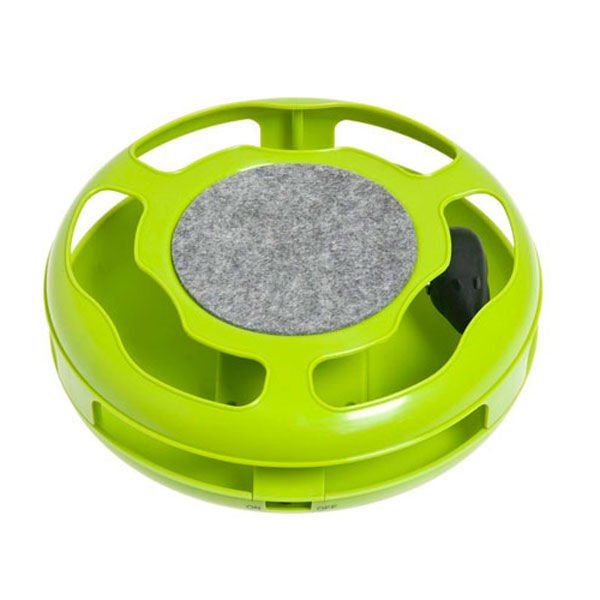Wingpet Kedi Aktivite Oyuncağı Süper Fare 24.5x5x7.5 Cm Yeşil