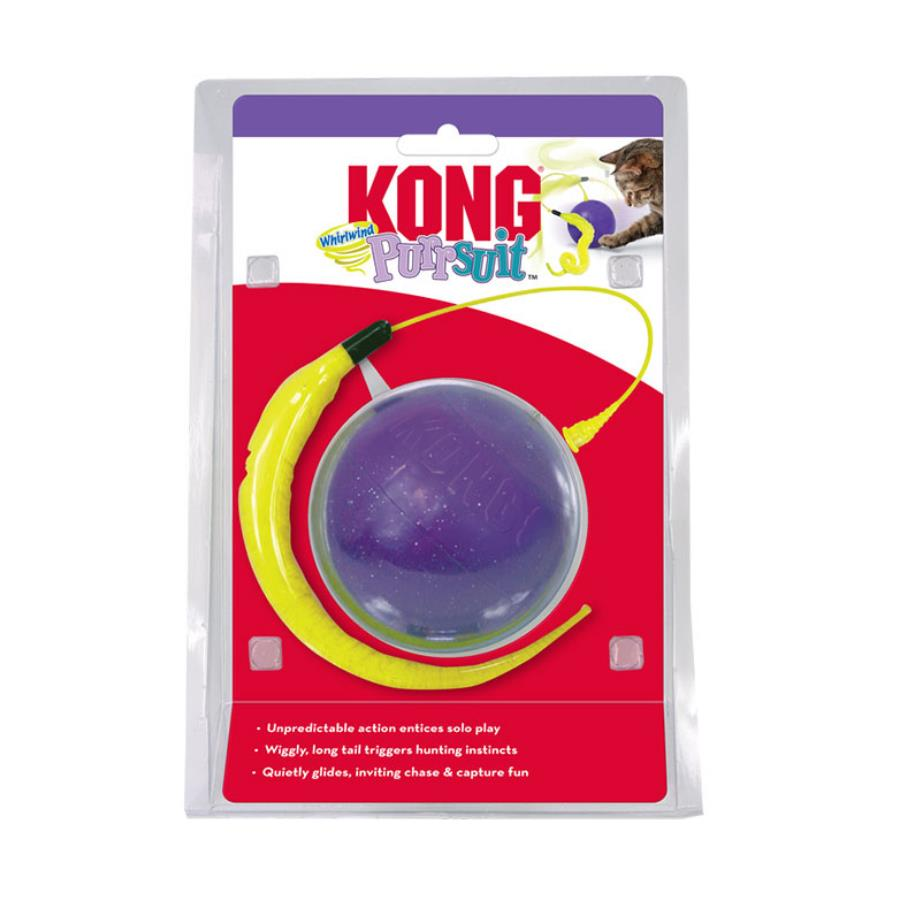 Kong Purrsuit Sallantılı Top Şeklinde Kedi Oyuncağı