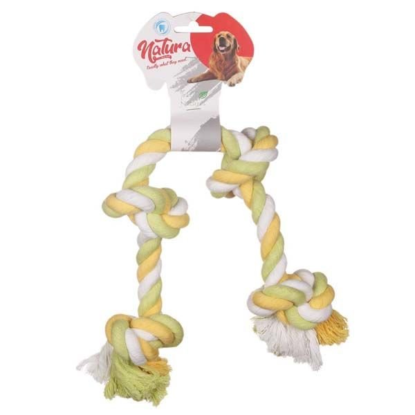 Natura Pth-003 Dört Düğüm Halat Köpek Oyuncağı 50 Cm