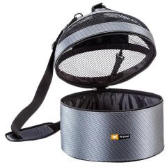 Ferplast Cocotte Fileli Kedi ve Küçük Irk Köpek Taşıma Çantası Gri 35x34 Cm