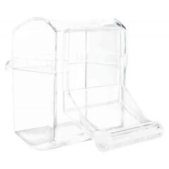 Trixie Kuş Tünekli Mama Yem Kabı 70 Ml 7x7 Cm