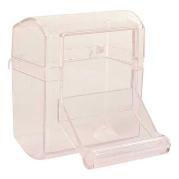 Trixie Kuş Tünekli Mama Yem Kabı 70 Ml 7x7 Cm