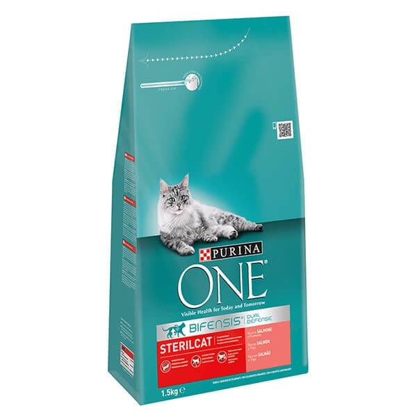 Purina One Sterilised Somonlu Kısırlaştırılmış Kedi Maması 1.5 Kg