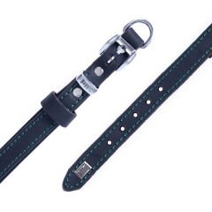 Doggie Yağlı Deri Köpek Boyun Tasması Small Kahverengi 2x30-35 Cm