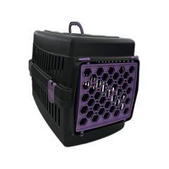 Petzz Küçük Irk Köpek ve Kedi Taşıma Çantası Mor Kulplu 31x48x31.5 Cm