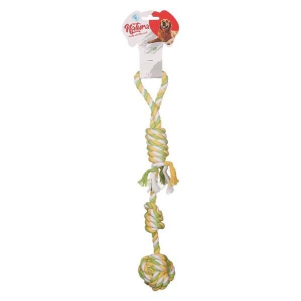 Natura Pth-017 Düğüm Toplu Çekme Halat Köpek Oyuncağı 43 Cm