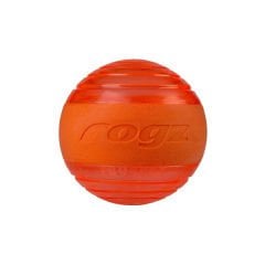Rogz Toyz Squeekz Suda Batmayan Top Plastik Köpek Oyuncağı Medium Turuncu 6.4 Cm