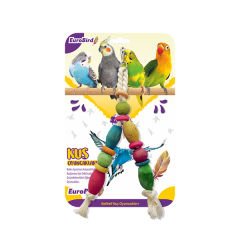Euro Bird V Şekilli Boncuklu Kuş Oyuncağı Medium Renkli
