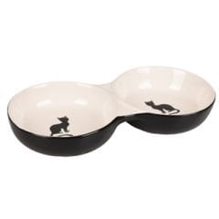 Flamingo Nala Seramik Kedi ve Köpek Mama ve Su Kabı 2 Adet 145 Ml