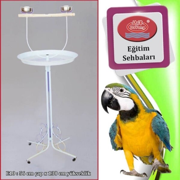 Dayang Papağan Eğitim Sehpası Beyaz 56x138 Cm