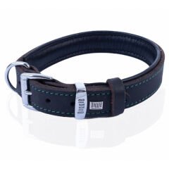 Doggie Yağlı Deri Köpek Boyun Tasması Medium Kahverengi 3.5x47-55 Cm