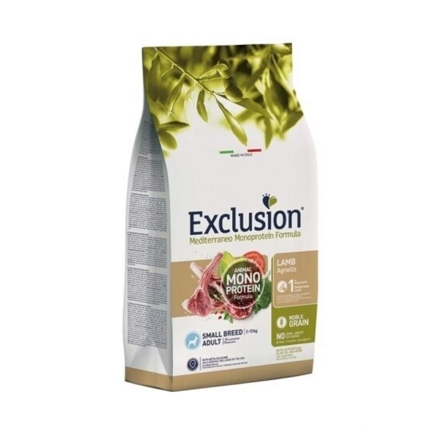 Exclusion Monoprotein Kuzulu ve Narlı Düşük Tahıllı Küçük Irk Yetişkin Köpek Maması 7 Kg