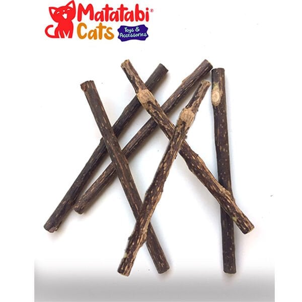 Matatabi Cats Stick Kedileri Cezbeden Çubuk Small 6'lı 12 Cm