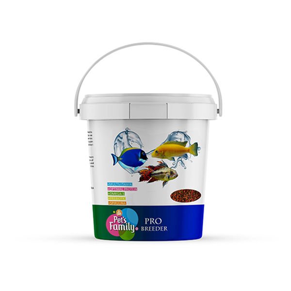 Pets Family Ciklet ve Tropical Balık Yemi 10 Lt 3 Kg