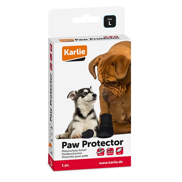 Karlie Köpek Pati Koruyucu Siyah Large