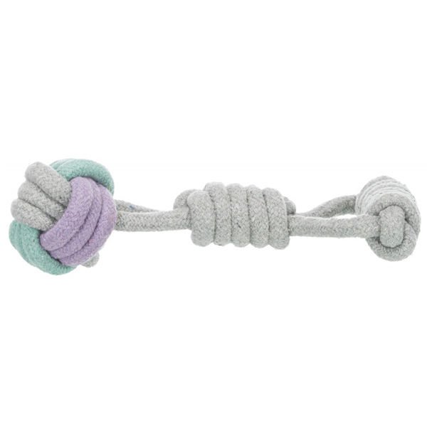 Trixie Tut Çek Oyuncağı İpli Top Yavru Köpek Oyuncağı 23 Cm