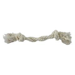 Pet Comfort 2 Düğümlü 100% Pamuk At Getir ve Diş Kaşıma Köpek Oyuncağı 20 Cm