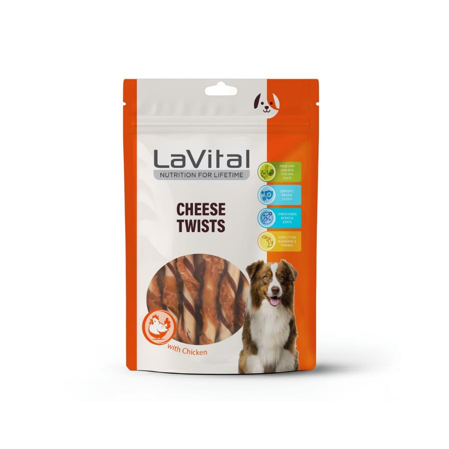 LaVital Tavuk ve Ördek Etli Peynirli Köpek Ödülü 100 Gr