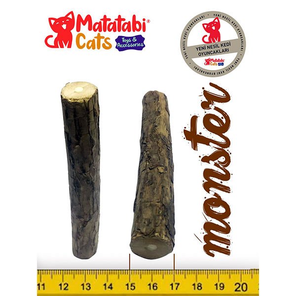 Matatabi Cats Stick Monster Cezbedici Kedi Oyuncağı 12 Cm