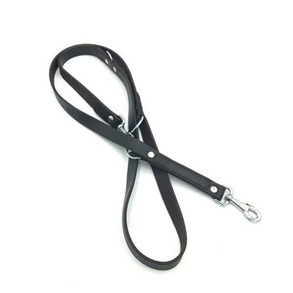 Doggie Yağlı Deri Ayarlı Köpek Gezdirme Tasması Large Kahverengi 2x120-190 Cm