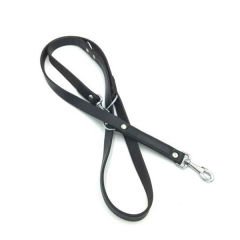 Doggie Yağlı Deri Ayarlı Köpek Gezdirme Tasması Large Kahverengi 2x120-190 Cm