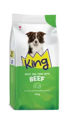 King Biftekli Yetişkin Köpek Maması 10 Kg