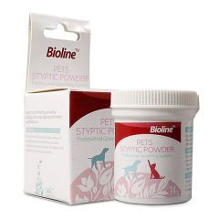 Bioline Kedi ve Köpek Tırnak Kanaması Engelleyici Toz Pudra 14 Gr