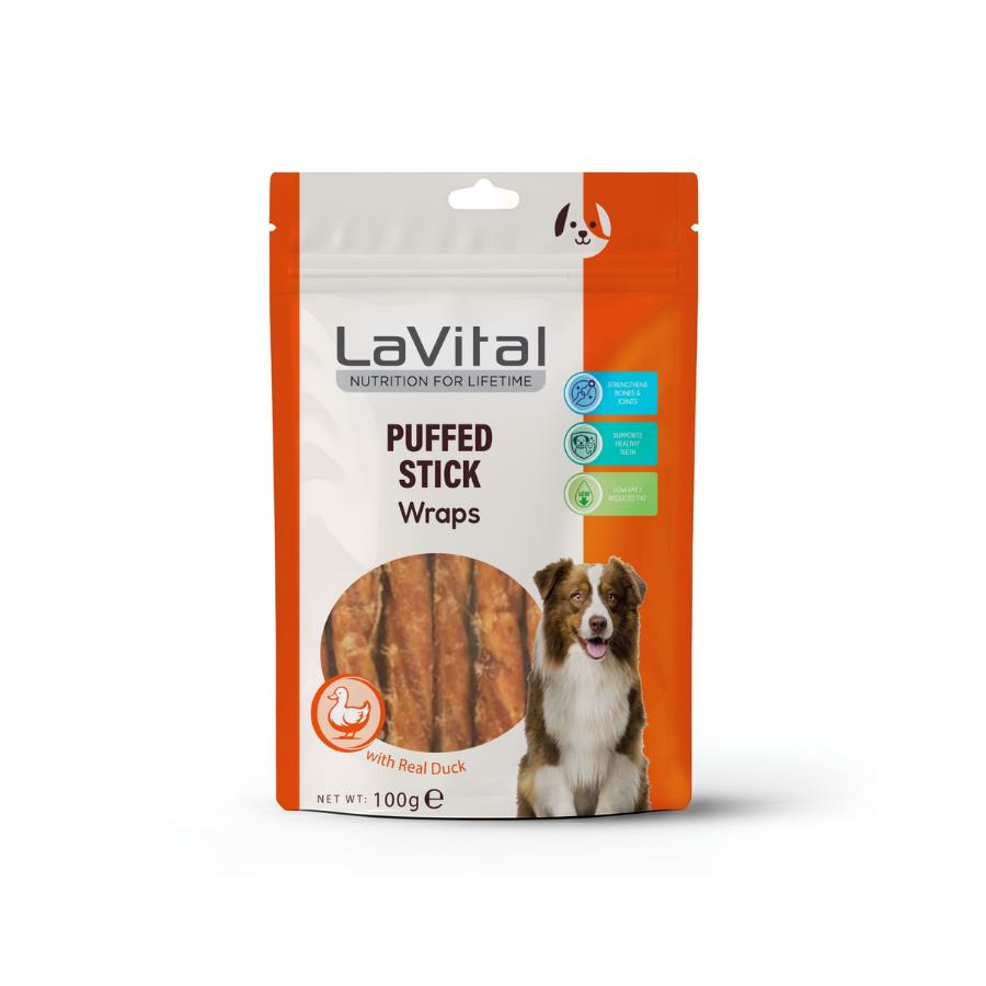 LaVital Ördek Etli Sarılı ve Dolgulu Köpek Ödülü 100 Gr