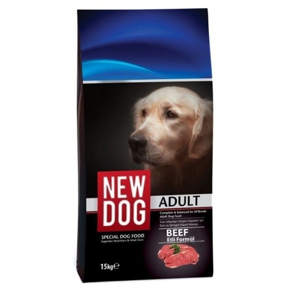New Dog Biftekli Yetişkin Köpek Maması 15 Kg