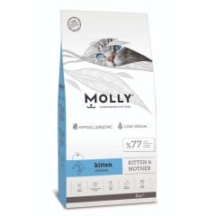 Molly Düşük Tahıllı Hipoalerjenik Tavuklu Kitten Yavru Kedi Maması 2 Kg