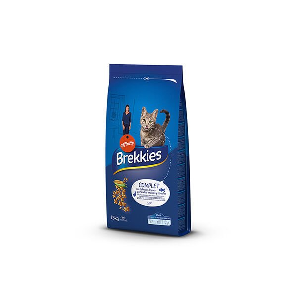 Brekkies Excel Tavuklu ve Balıklı Yetişkin Kedi Maması 15 Kg