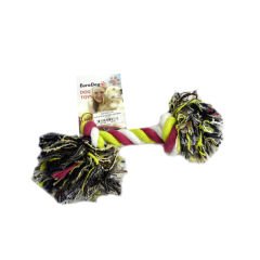 Euro Dog Köpek Diş İpi 2 Düğümlü Yeşil 37 Cm